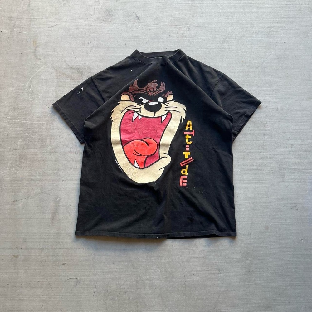 Warner Bros. Black Taz Short Sleeve Tee